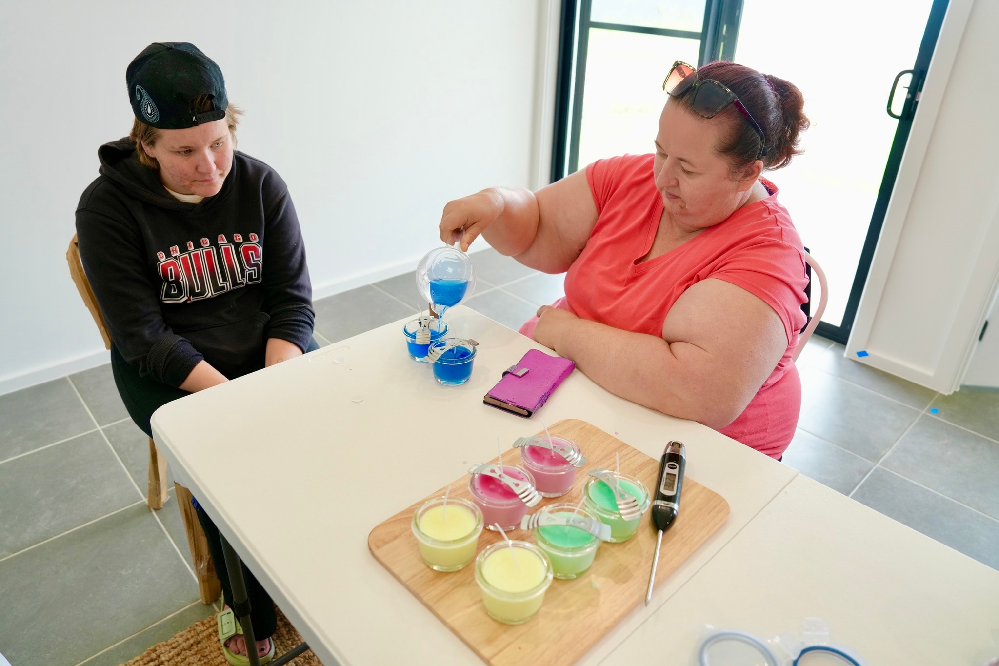 Candle-making workshop
